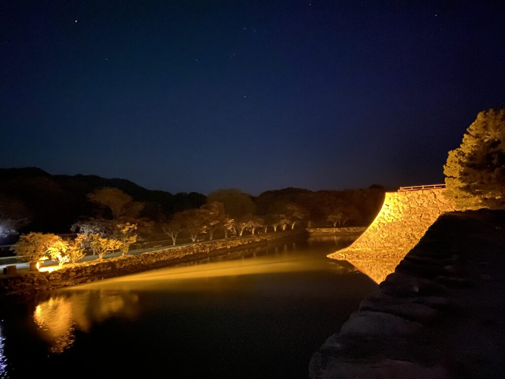萩の夜桜は絶景です! | 萩ふくや