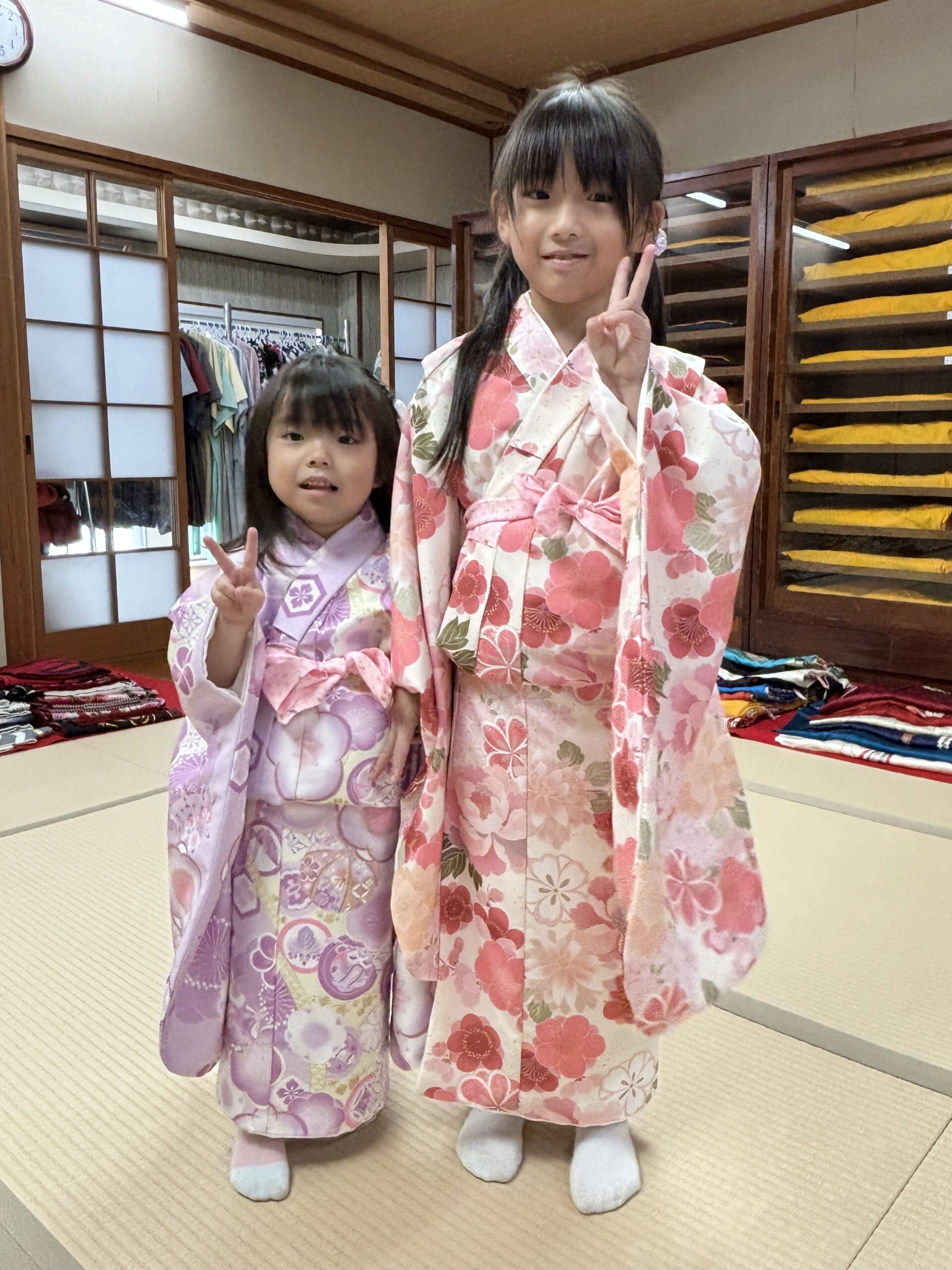七五三用の子供着物レンタル衣裳