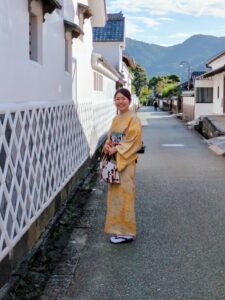 大人女性の着物姿