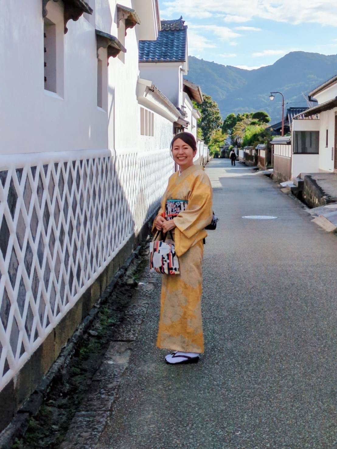 大人女性の着物姿