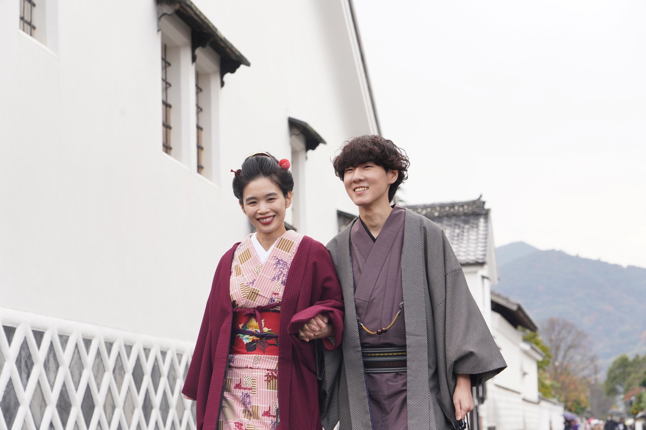 NHK朝ドラ「ばけばけ」をイメージした夫婦