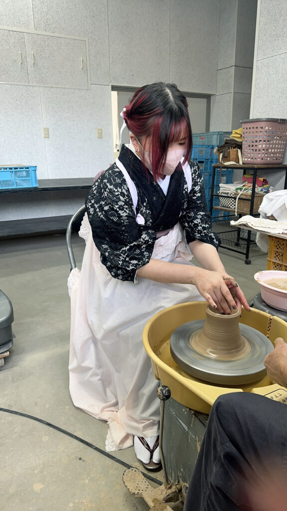 萩焼ろくろ体験