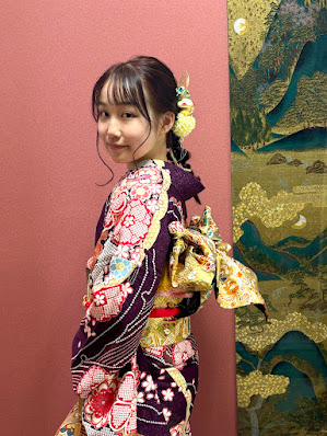 絞りの振袖は高級感あります。
