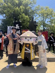奇兵隊パレードに参加