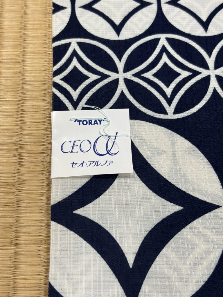 TORAYのセオアルファ浴衣