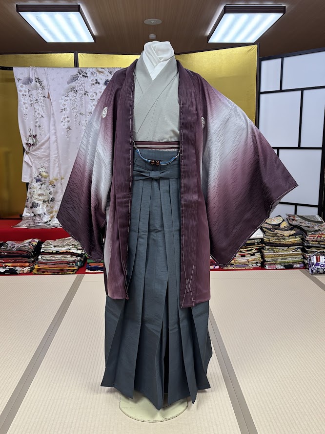 幕末志士プランの男子の羽織　袴のコーディネート