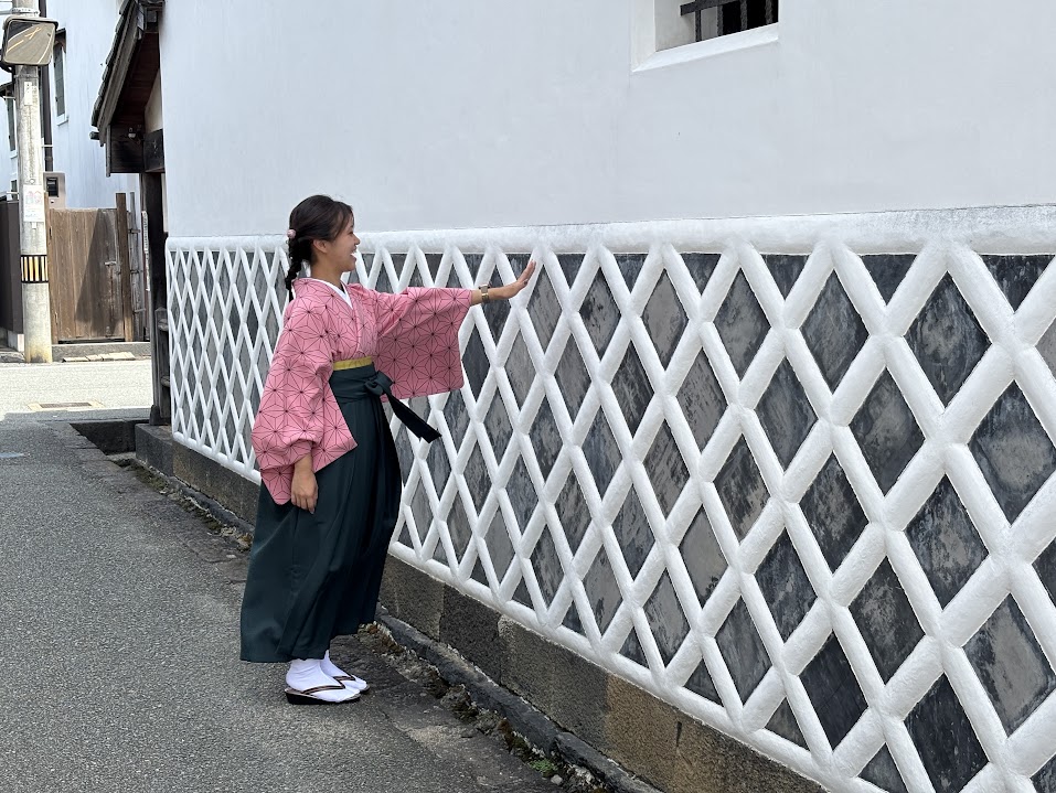 城下町のなまこ壁