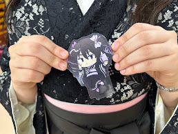 銀魂キャラクターを持った女の子